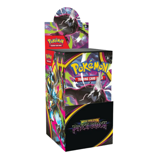 X10 Pokemon TCG: Mega Evolutions Pitch Black Half Booster | 18 Packs | Sealed  X10